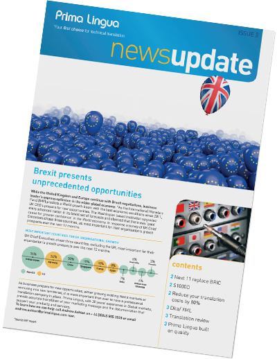 Prima Lingua news update